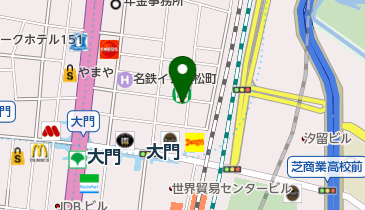 日本橋焼餃子浜松町店の地図画像