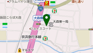 五十三次どうぶつ病院の地図画像