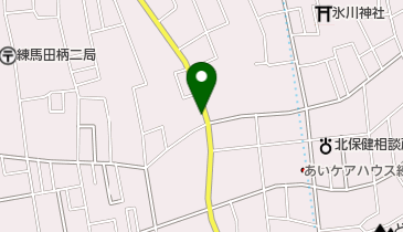 田柄ペットショップの地図画像