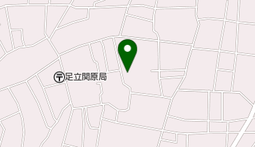 足立区役所中部地域会議室の地図画像