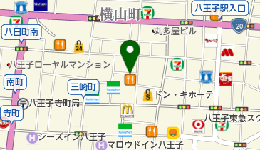 ヘアーソプラの地図画像