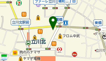 立川年金相談センターの地図画像