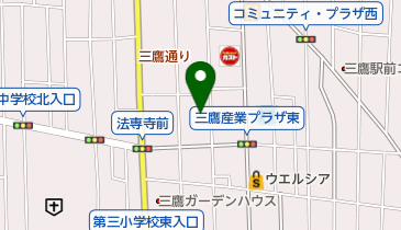 鷹ロコ・ネットワーク大楽スクールの地図画像