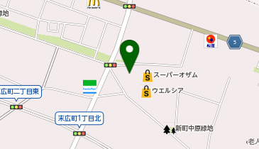 パシオス青梅新町店の地図画像