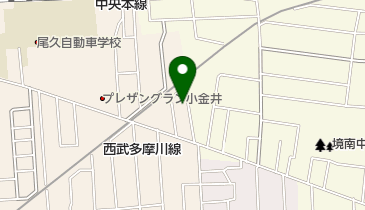 美容室アミの地図画像