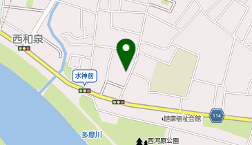 狛江健康堂鍼灸整骨院の地図画像