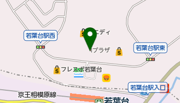 稲城市役所 若葉台出張所の地図画像