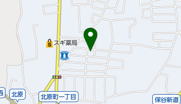 西東京市 北原学童クラブの地図画像