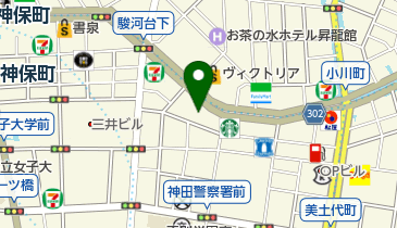 メガネのタニ神田本店の地図画像