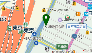 銀座たまやの地図画像