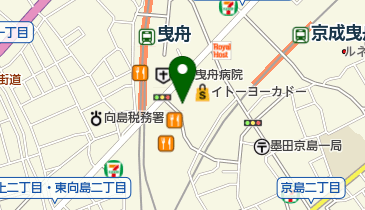 理容モチヅキの地図画像