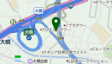 カービューティープロZEROの地図画像