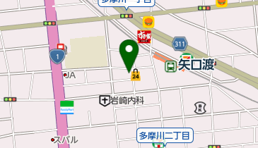 アール美容室の地図画像