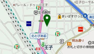 リバティ鑑定倶楽部王子店の地図画像