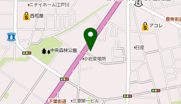 第一交通無線共同配車センターの地図画像