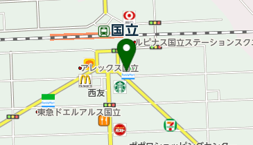 国立南口整骨院の地図画像