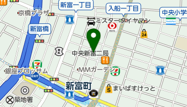 印刷工業会の地図画像