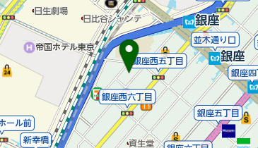 GINZA・TRILLの地図画像