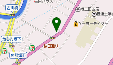 MAXクリーニング三田店の地図画像