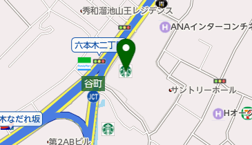 株式会社野瀬園 アーク六本木店の地図画像