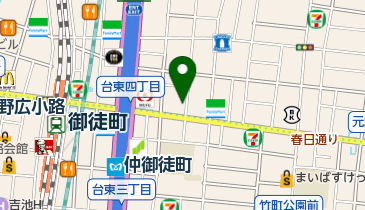 ダイギンゴルフ東京店の地図画像