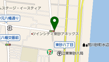 つきじ竹鈴の地図画像