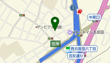 MAXクリーニング五反田工場の地図画像