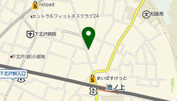街のカイロプラクティックセンター池ノ上・下北沢院の地図画像