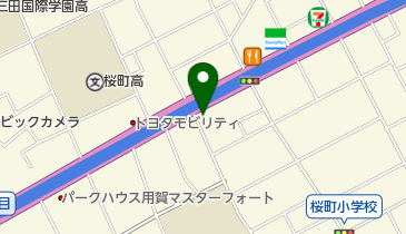 TRVA 動物2次診療センターの地図画像