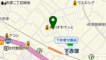 ヘアーサロンかさいの地図画像