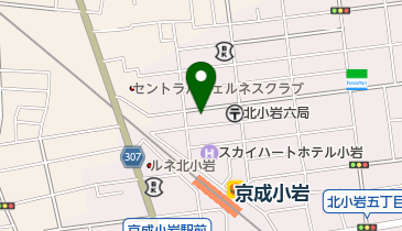 アースサポート小岩の地図画像