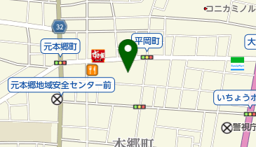 むとう動物病院の地図画像