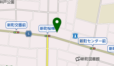 カットストア新町店の地図画像