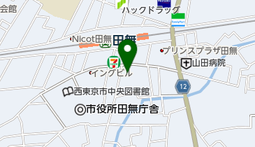 田無そろばん塾JACの地図画像