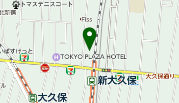 新大久保語学院 新宿区 外国語スクール 教室 169 0073 の地図 アクセス 地点情報 Navitime