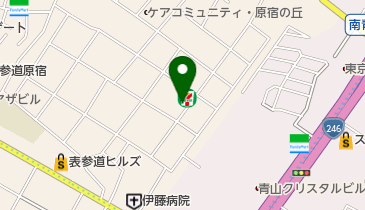 イソップ青山店の地図画像