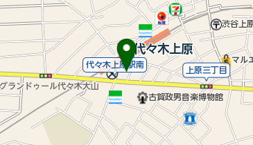 LiveLoungeUEHARAの地図画像