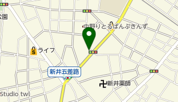 はり灸マッサージさくら色治療院の地図画像