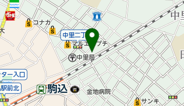 リフレッシュサロンキュアの地図画像