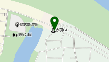 赤羽ゴルフ場レストランふじの地図画像