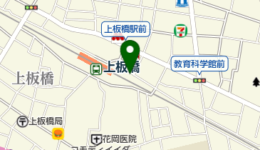日本調剤上板橋薬局の地図画像