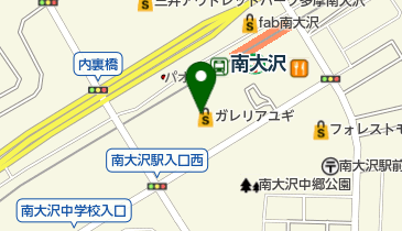 ライフサロン南大沢店の地図画像