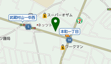 Vigoesキッズダンススタジオの地図画像