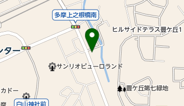 MAXクリーニング豊ヶ丘店の地図画像