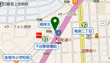 有限会社丹下不動産の地図画像