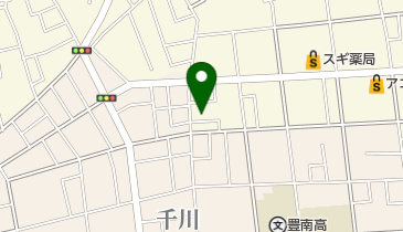 天理教本芝理分教会の地図画像