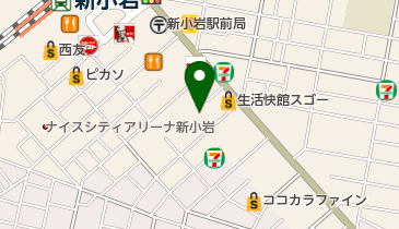 キラット新小岩店の地図画像