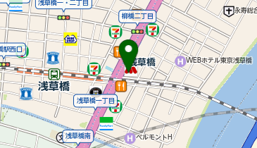 パーツクラブ浅草橋本店の地図画像