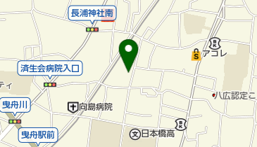 中村クリーニング店の地図画像