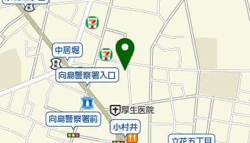 篠田ゴム株式会社の地図画像